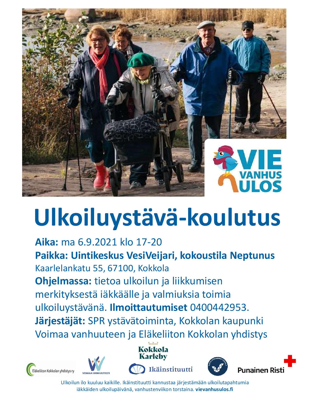 Vie Vanhus Ulos 2021-kampanja 8.9.-8.10. | Eläkeliitto